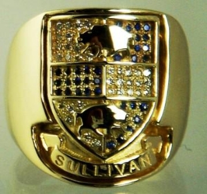 Picture of Sullivan Coat Of Arms Family Crest Rings Pendants