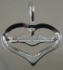 Picture of US Navy Submarine Dolphin Womans Pendant Sweet Heart