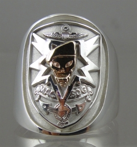 Picture of  US Navy Special Warfare MAC V SOG Ring