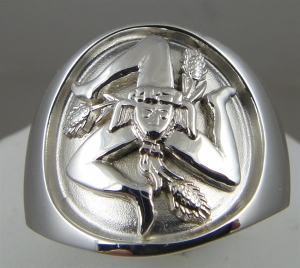 Picture of Sicilian Trinacria Ring 