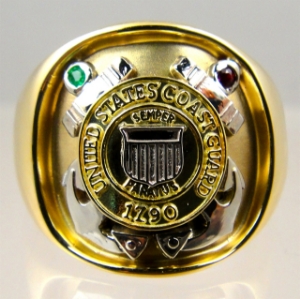 Picture of US Coast Guard Military Ring