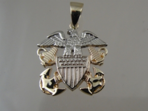 Picture of US Navy Officer Pendant Small