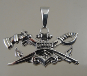 Picture of  US Navy SEAL Special Warfare Combatant Craft Crewman SWCC Boat Captain Pendant
