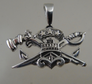 Picture of  US Navy SEAL Special Warfare Combatant Craft Crewman SWCC Patrol Officer Pendant