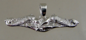 Picture of US Navy Submarine Dolphin Supply Officer  Pendant