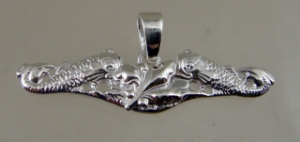 Picture of US Navy Submarine Dolphin Supply Officer  Pendant