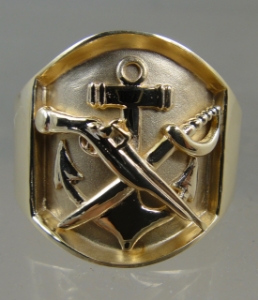 Picture of  US Navy Special Warfare Combatant Craft SWCC Rate Ring 